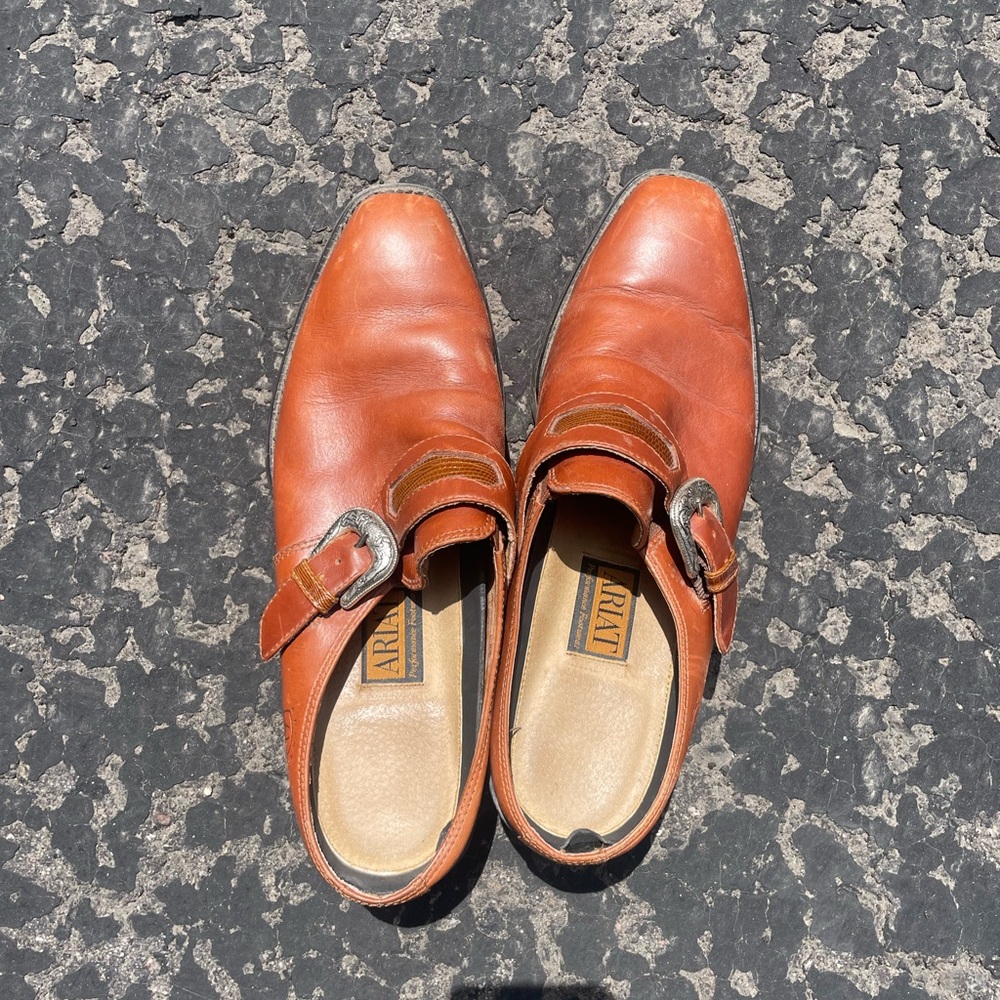 Ariat leather mules